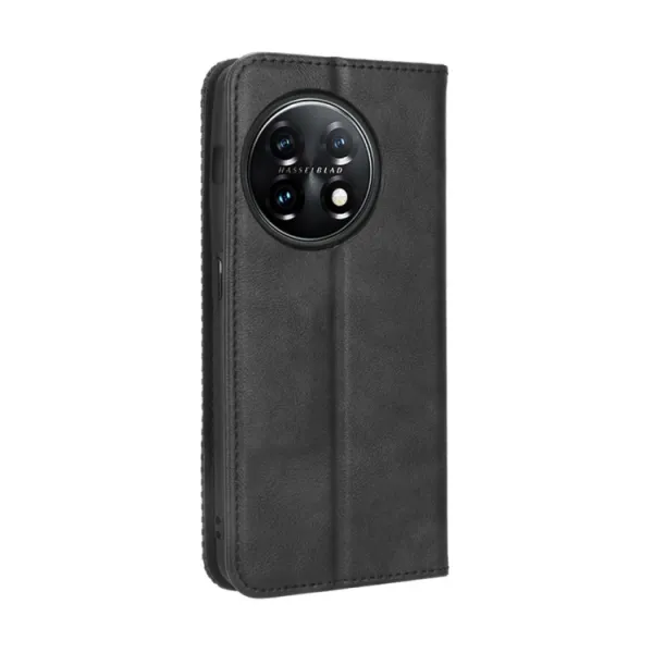 BUSINESS Peňaženkový kryt pre OnePlus 11 5G čierny