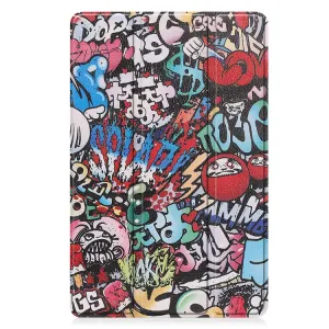 ART Zaklápací obal Nokia T21 GRAFFITY