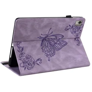 ART BUTTERFLY Zaklápacie puzdro Nokia T21 fialové