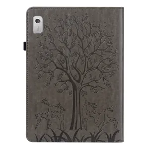 ART TREE Flipový obal Lenovo Tab M8 4. generácia (4th gen) šedý