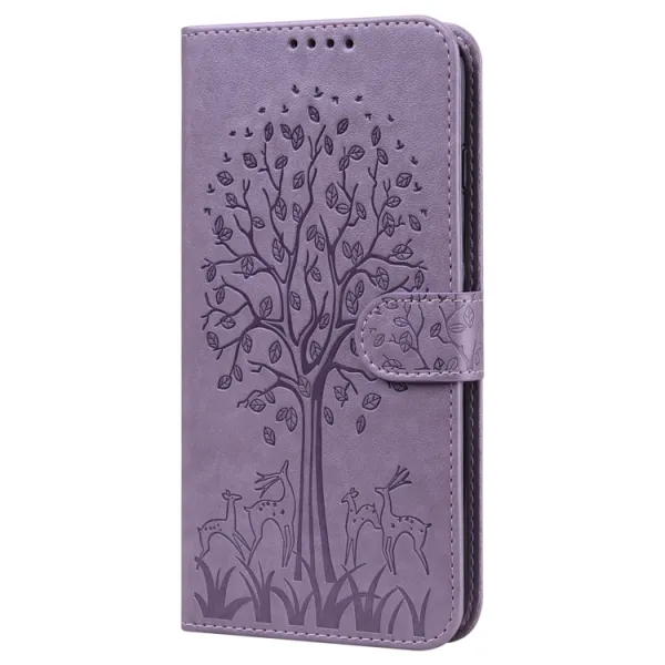 ART DEER Peňaženkový kryt Samsung Galaxy S23 Plus 5G fialový