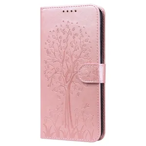 ART DEER Peňaženkový kryt Samsung Galaxy S23 Plus 5G ružový