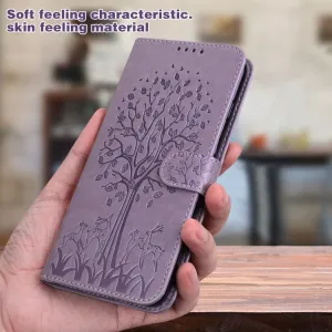 ART DEER Peňaženkový kryt Samsung Galaxy S23 Plus 5G fialový