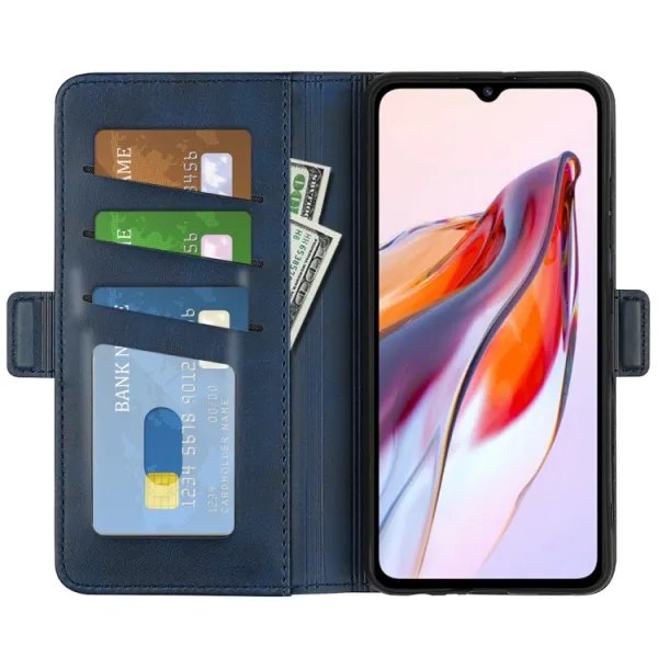 SIDE Peňaženkové puzdro pre Xiaomi Redmi 12C modré