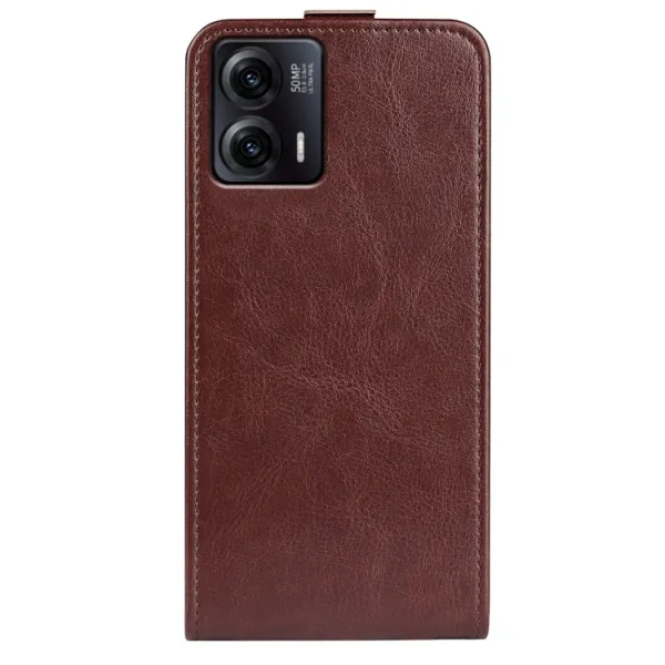 Vyklápacie puzdro Motorola Moto G73 5G hnedé