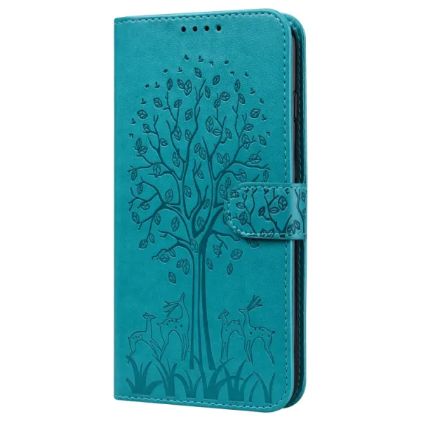 ART DEER Peňaženkový kryt Samsung Galaxy S23 Plus 5G modrý