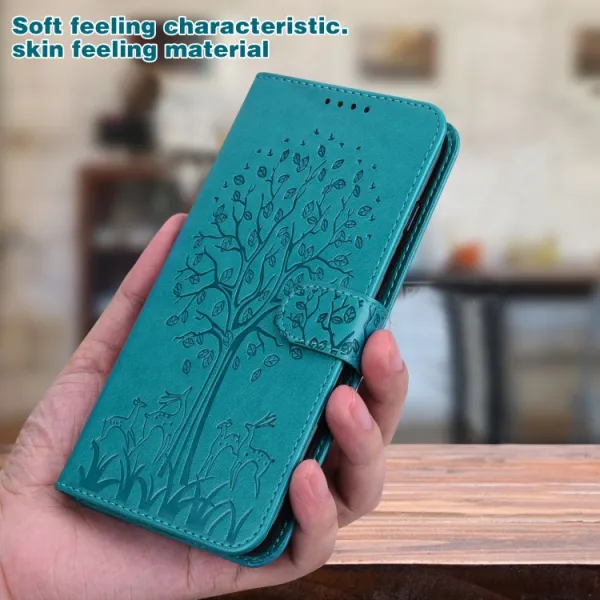 ART DEER Peňaženkový kryt Samsung Galaxy S23 Plus 5G modrý