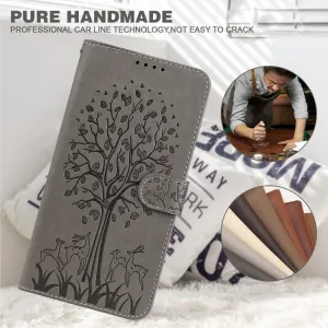 ART DEER Peňaženkový kryt Samsung Galaxy S23 Plus 5G šedý
