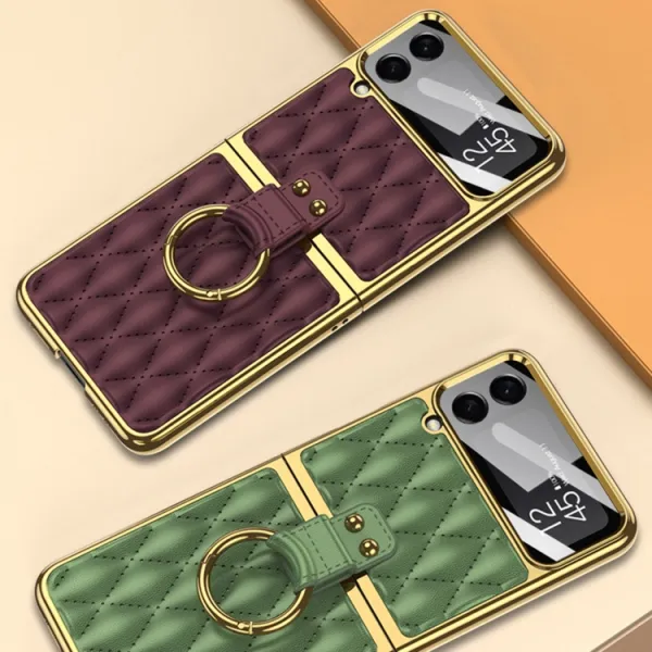 GKK NIKKI Kryt s držiakom Samsung Galaxy Z Flip4 5G modrý