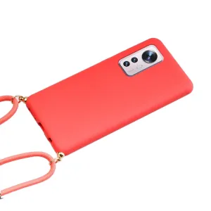 ROPE Kryt so šnúrkou Xiaomi 12 / Xiaomi 12X červený