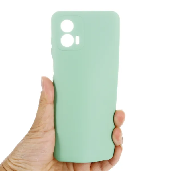 RUBBER Ochranný kryt pre Motorola Moto G73 5G zelený