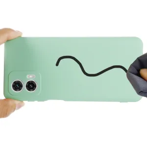 RUBBER Ochranný kryt pre Motorola Moto G73 5G zelený