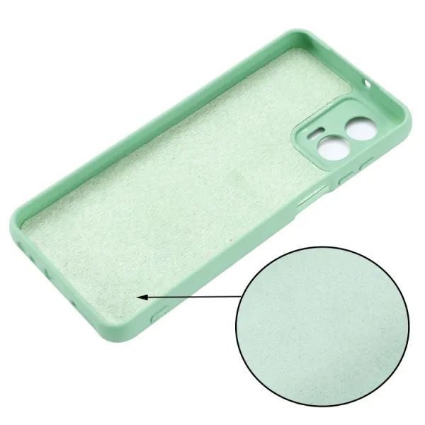 RUBBER Ochranný kryt pre Motorola Moto G73 5G zelený