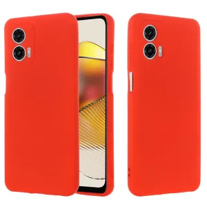 RUBBER Ochranný kryt pre Motorola Moto G73 5G červený