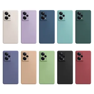 RUBBER Ochranný kryt pre Xiaomi Redmi Note 12 5G modrý