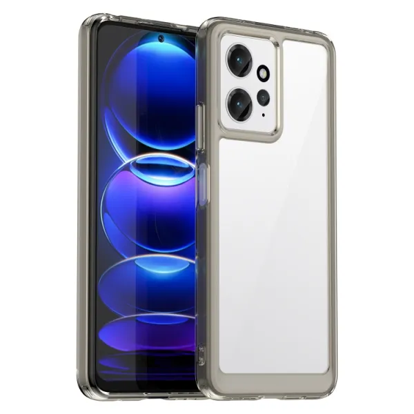CRYSTAL Ochranný kryt pre Xiaomi Redmi Note 12 šedý