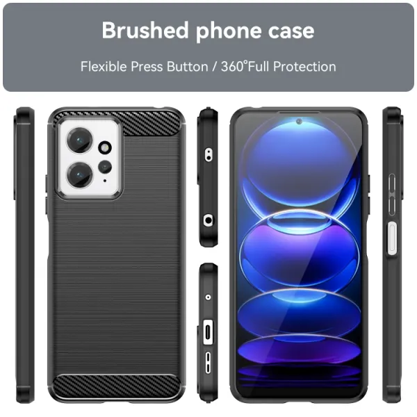 FLEXI TPU Kryt pre Xiaomi Redmi Note 12 čierny