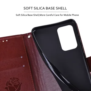 ART ROSE Peňaženkový kryt Xiaomi Poco M4 Pro hnedý