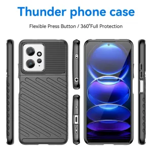 THUNDER Ochranný kryt Xiaomi Redmi Note 12 čierny