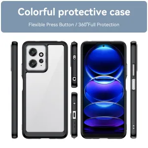 CRYSTAL Ochranný kryt pre Xiaomi Redmi Note 12 čierny