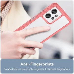 CRYSTAL Ochranný kryt pre Xiaomi Redmi Note 12 červený