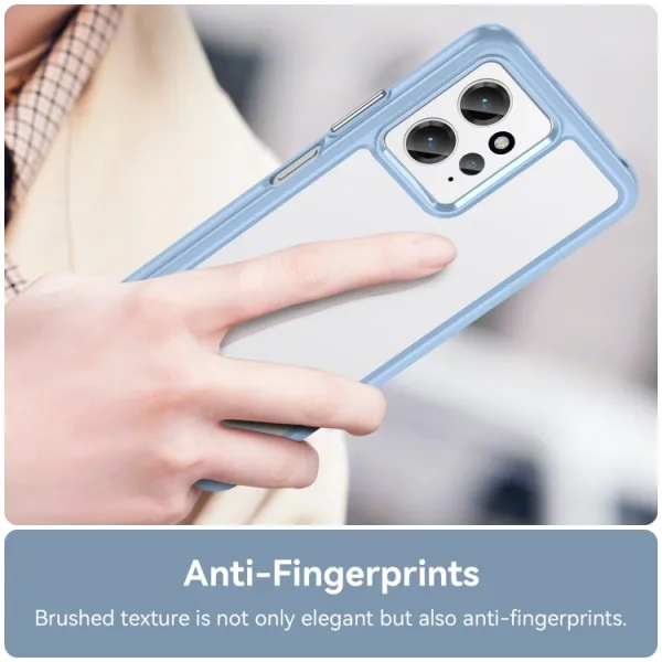 CRYSTAL Ochranný kryt pre Xiaomi Redmi Note 12 modrý