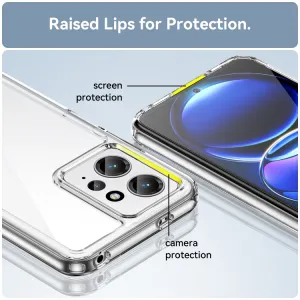 CRYSTAL Ochranný kryt pre Xiaomi Redmi Note 12 priehľadný