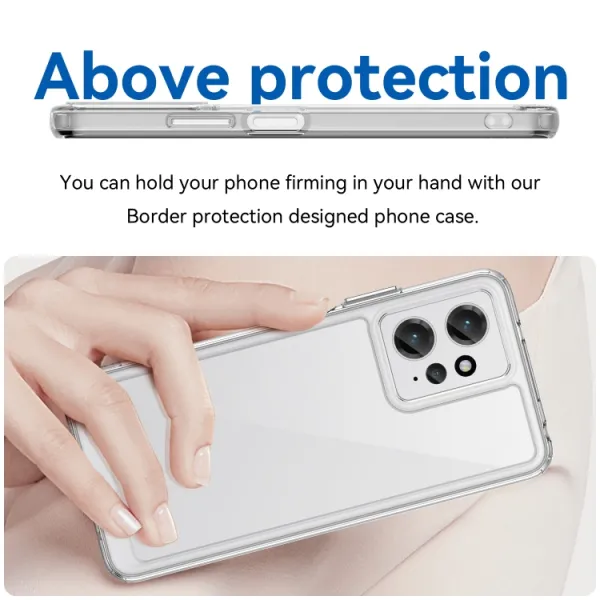 CRYSTAL Ochranný kryt pre Xiaomi Redmi Note 12 priehľadný