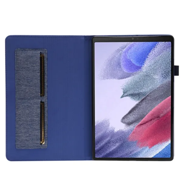 FABRIC Zaklápací obal pre Huawei MatePad SE modrý