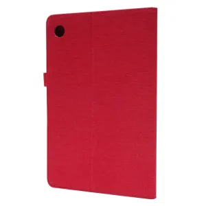 FABRIC Zaklápací obal pre Huawei MatePad SE červený
