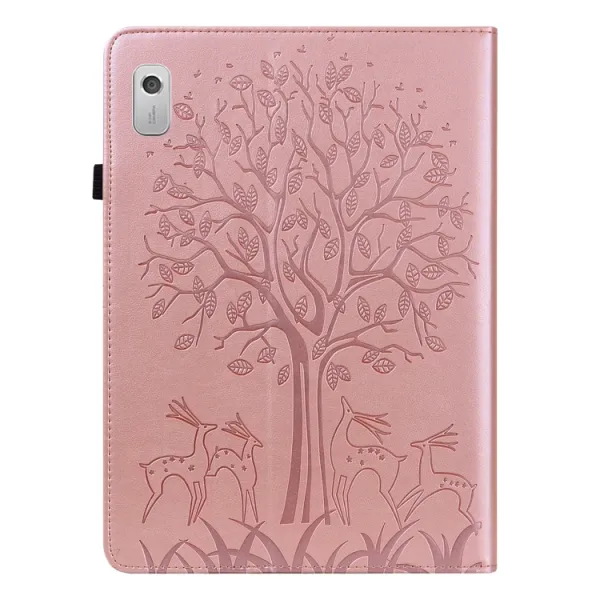 ART DEER Zaklápacie puzdro Lenovo Tab M9 ružové