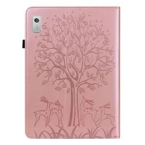 ART DEER Zaklápacie puzdro Lenovo Tab M9 ružové
