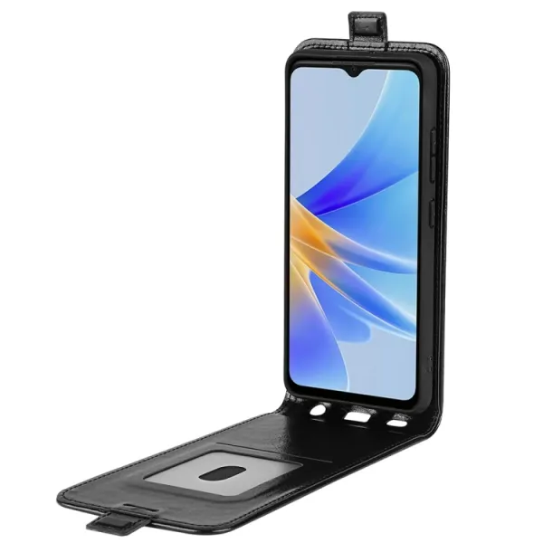 Vyklápacie puzdro Oppo A17 čierne