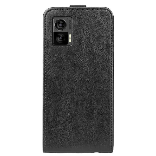 Vyklápacie puzdro Motorola Moto E22 čierne