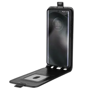 Vyklápacie puzdro Motorola Moto E22 čierne