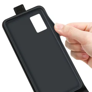 Vyklápacie puzdro Motorola Moto E22 čierne