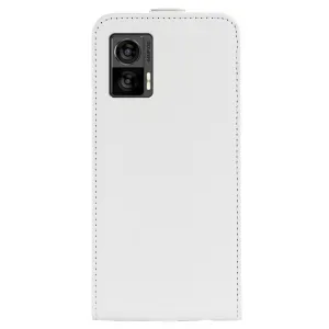 Vyklápacie puzdro Motorola Moto E22 biele
