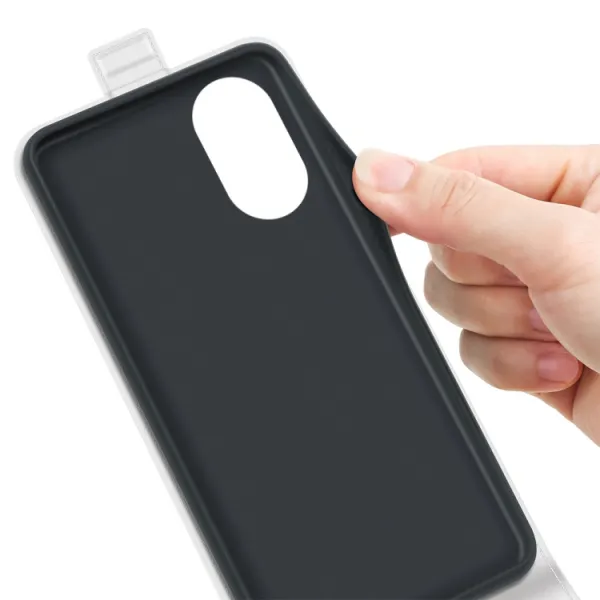 Vyklápacie puzdro Oppo A17 biele