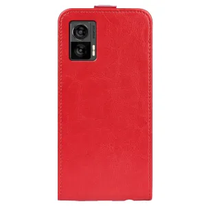 Vyklápacie puzdro Motorola Moto E22 červené