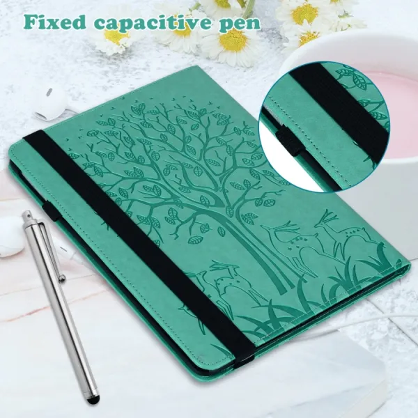 ART TREE Flipový obal Huawei MatePad SE zelený