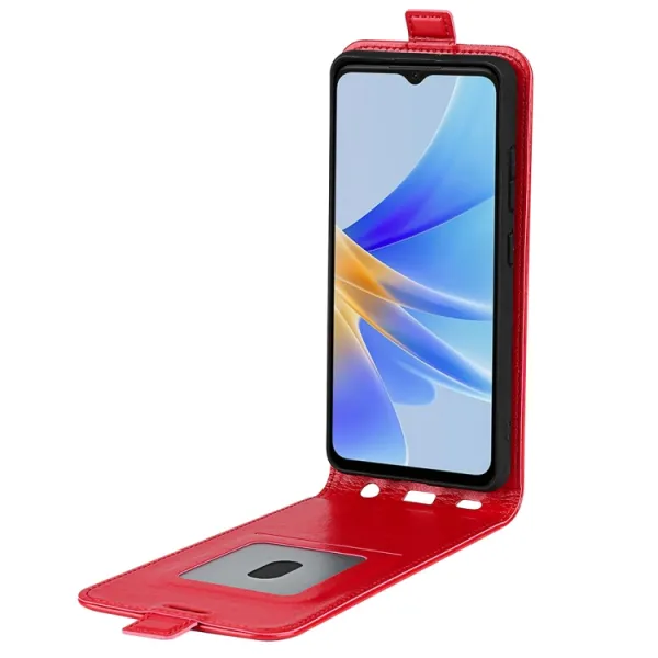 Vyklápacie puzdro Oppo A17 červené