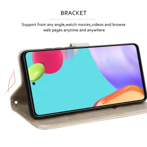 ART ROSE Peňaženkový kryt Xiaomi Poco M4 Pro zlatý