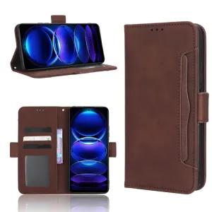 SLOT Peňaženkový obal pre Xiaomi Redmi Note 12 5G hnedý