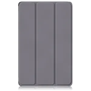 LEATHER Zaklápací obal pre Huawei Matepad SE šedý