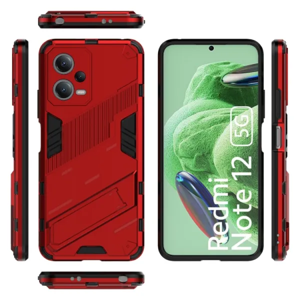 BIB Ochranný kryt pre Xiaomi Redmi Note 12 5G červený