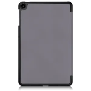 LEATHER Zaklápací obal pre Huawei Matepad SE šedý