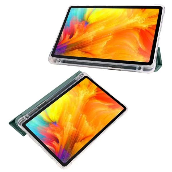 CRYSTAL Zaklápacie puzdro Huawei MatePad SE tmavozelené