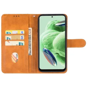 SMOOTH Peňaženkové puzdro pre Xiaomi Redmi Note 12 5G hnedé