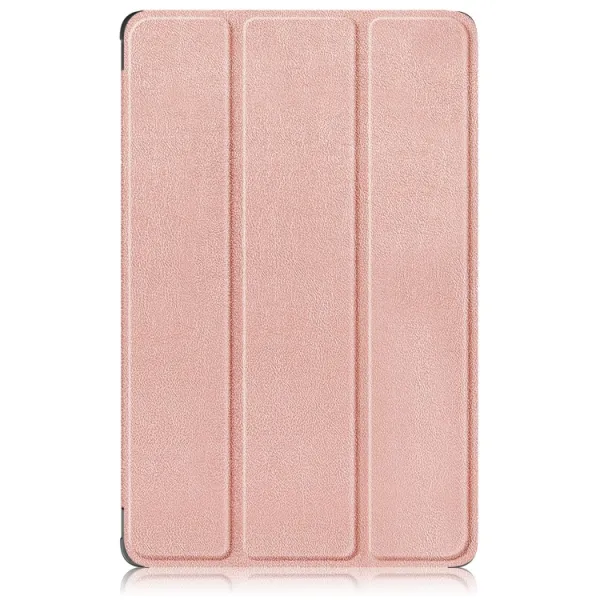 LEATHER Zaklápací obal pre Huawei Matepad SE ružovozlatý