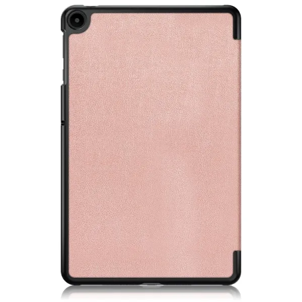 LEATHER Zaklápací obal pre Huawei Matepad SE ružovozlatý